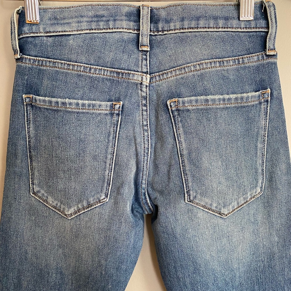 NWT Banana Republic Premium Denim MidRise Skinny Ankle Jeans Size 25 Petite - Picture 12 of 15